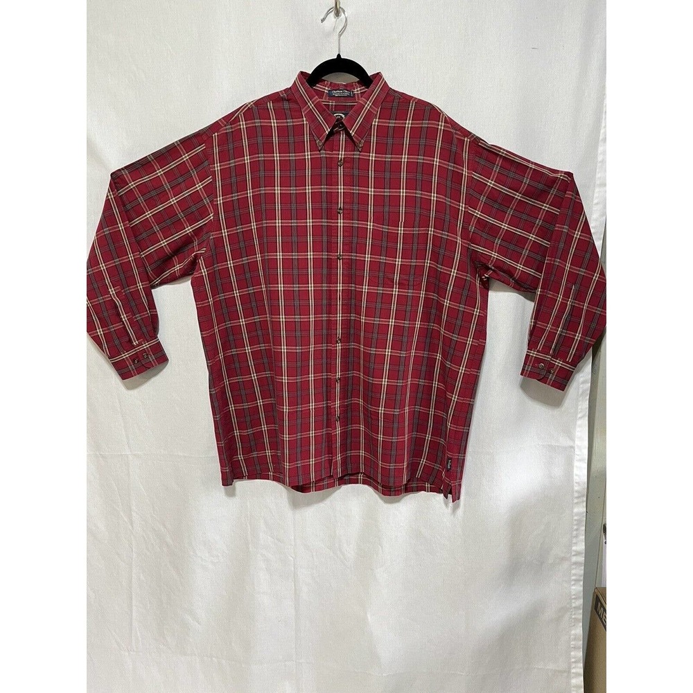 BD Baggies ▸Men's XL Tall ▸Chatham Cloth▸Button Down▸ Plaid Long Sleeve Shirt